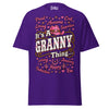 It's a Western Granny Thing - Unisex classic tee — Purple — front view