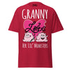 Granny Loves Her Lil Monsters - Unisex classic tee — Cardinal — front view