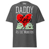 Daddy Loves His Lil Monsters - Unisex classic tee — Dark Heather — front view