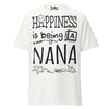 Happiness is Being a Nana - Unisex classic tee — White — front view