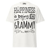Happiness is Being a Grammy - Unisex classic tee — White — front view