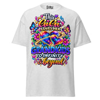 This Gigi Loves Her Grandkids - Unisex classic tee — Ash — front view