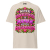 Never Underestimate Mamaw - Unisex classic tee — Natural — front view