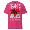 Gramps Loves His Lil Monsters - Unisex classic tee — Heliconia — front view