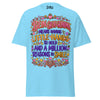 Being GREAT-GRANDMA Means - Unisex classic tee — Sky — front view