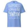 Happiness is Being a Pawpaw - Unisex classic tee — Carolina Blue — front view