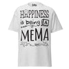 Happiness is Being a Mema - Unisex classic tee — Ash — front view
