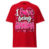 I Love Being GRANDMA - Unisex classic tee — Red — front view