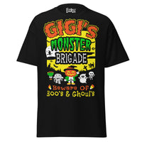 Gigi's Monster Brigade - Unisex classic tee — Black — front view