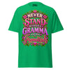 Never Stand Between a Gramma and her Grandkids - Unisex classic tee — Irish Green — front view