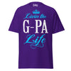 Livin' the G-PA Life - Unisex classic tee — Purple — front view