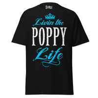 Livin' the POPPY Life - Unisex classic tee — Black — front view