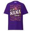 It's a Western Nana Thing - Unisex classic tee — Purple — front view