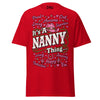 It's a Western Nanny Thing - Unisex classic tee — Red — front view