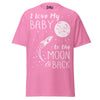 I Love my Baby to the Moon and Back - Unisex classic tee — Azalea — front view