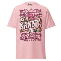It's a Western Nanny Thing - Unisex classic tee — Light Pink — front view
