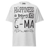 Happiness is Being a G-Ma - Unisex classic tee — Ash — front view