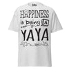 Happiness is Being a Yaya - Unisex classic tee — Ash — front view