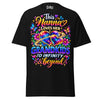 This Nanna Loves Her Grandkids - Unisex classic tee — Black — front view