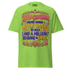 Being GREAT-GRANDMA Means - Unisex classic tee — Lime — front view