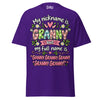 My Nickname is GRANNY - Unisex classic tee — Purple — front view