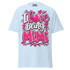 I Love Being MIMI - Unisex classic tee — Light Blue — front view