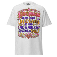 Being MAWMAW Means - Unisex classic tee — Ash — front view