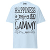 Happiness is Being a Gammy - Unisex classic tee — Light Blue — front view