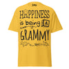 Happiness is Being a Grammy - Unisex classic tee — Daisy — front view