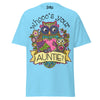 Whooo's Your AUNTIE? - Unisex classic tee — Sky — front view