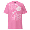 I Love my Kids to the Moon and Back - Unisex classic tee — Azalea — front view