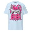 I Love Being GIGI - Unisex classic tee — Light Blue — front view