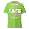 I'm that Crazy AUNTIE - Unisex classic tee — Lime — front view