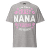 I'm that Crazy NANA - Unisex classic tee — Sport Grey — front view