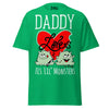 Daddy Loves His Lil Monsters - Unisex classic tee — Irish Green — front view