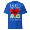 Abuelo Loves His Lil Monsters - Unisex classic tee — Royal — front view