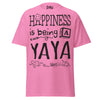 Happiness is Being a Yaya - Unisex classic tee — Azalea — front view