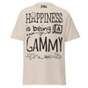 Happiness is Being a Gammy - Unisex classic tee — Natural — front view