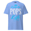 Livin' the POPS Life - Unisex classic tee — Carolina Blue — front view