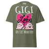 Gigi Loves Her Lil Monsters - Unisex classic tee — Military Green — front view