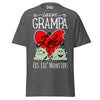 Great-Grampa Loves His Lil Monsters - Unisex classic tee — Dark Heather — front view