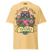 Whooo's Your Yaya? - Unisex classic tee — Yellow Haze — front view