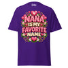 Nana is My Favorite Name - Unisex classic tee — Purple — front view