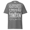 Happiness is Being a Pawpaw - Unisex classic tee — Graphite Heather — front view