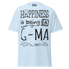 Happiness is Being a G-Ma - Unisex classic tee — Light Blue — front view
