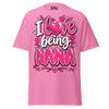 I Love Being NANA - Unisex classic tee — Azalea — front view
