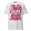 I Love Being GIGI - Unisex classic tee — Ash — front view