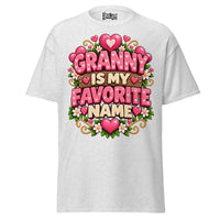 Granny is My Favorite Name - Unisex classic tee — Ash — front view