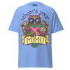 Whooo's Your MIMI? - Unisex classic tee — Carolina Blue — front view