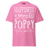 Happiness is Being a Poppy - Unisex classic tee — Azalea — front view